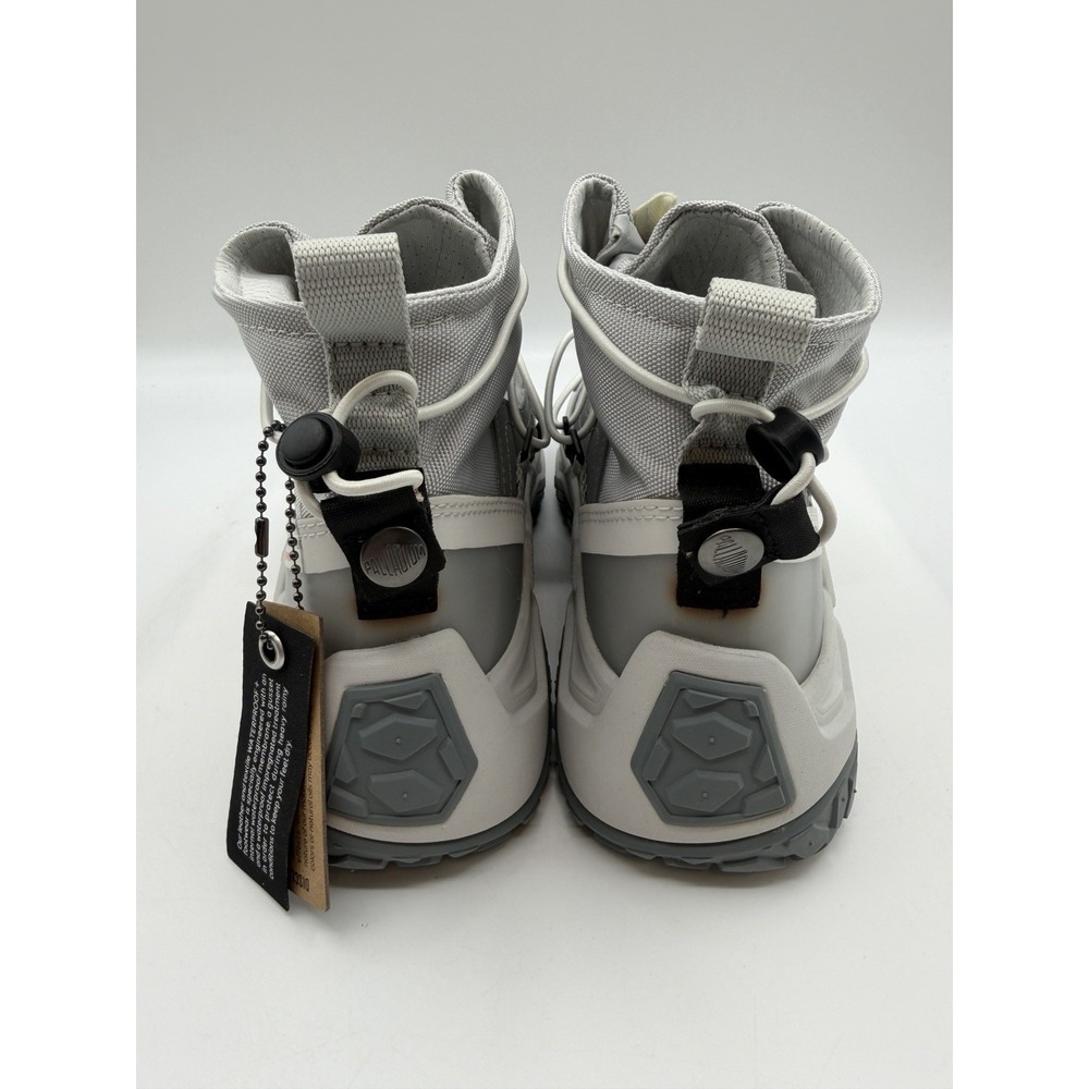 Palladium Off-Grid Hi Zip WP+ Boots, Women's 6.5,EU37.5,Glacier Gray,Waterproof - Picture 3 of 15